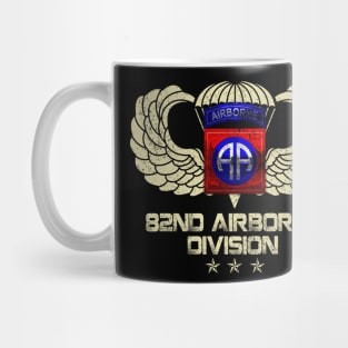 Proud U.S 82nd AIRBORNE Division Veteran Vintage Mug